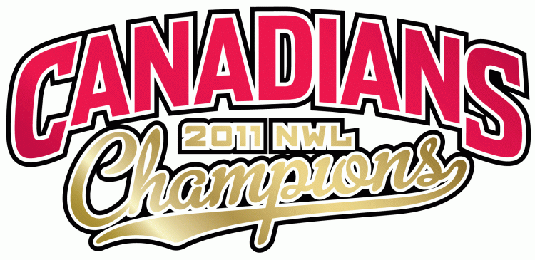 Vancouver Canadians 2011 Champion Logo vinyl decal